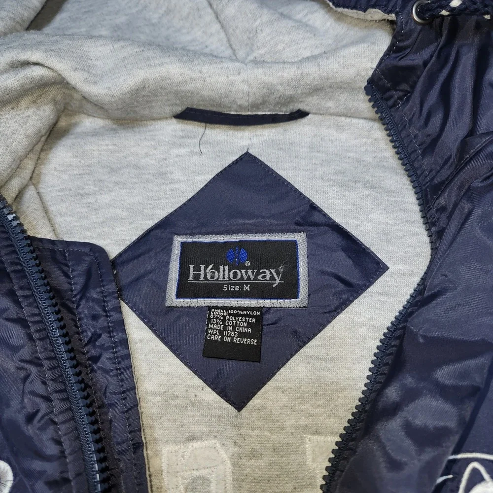 Penn State Club Field Hockey Full Zip Windbreaker Jacket Navy Blue Mens XL